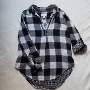 Sonoma Black and White Flannel